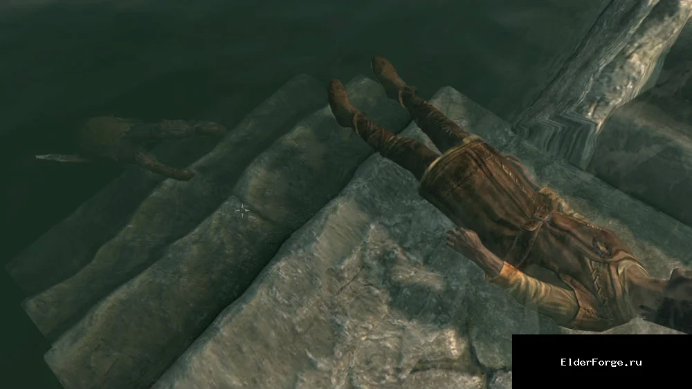 Обложка мода: Тонущие тела — реалистичная плавучесть мертвых в Skyrim SE