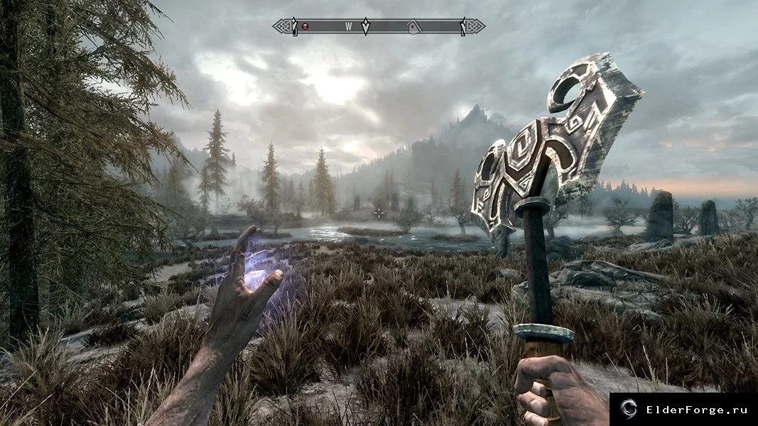 Обложка мода: Топор Овна — оружейный артефакт для Skyrim LE