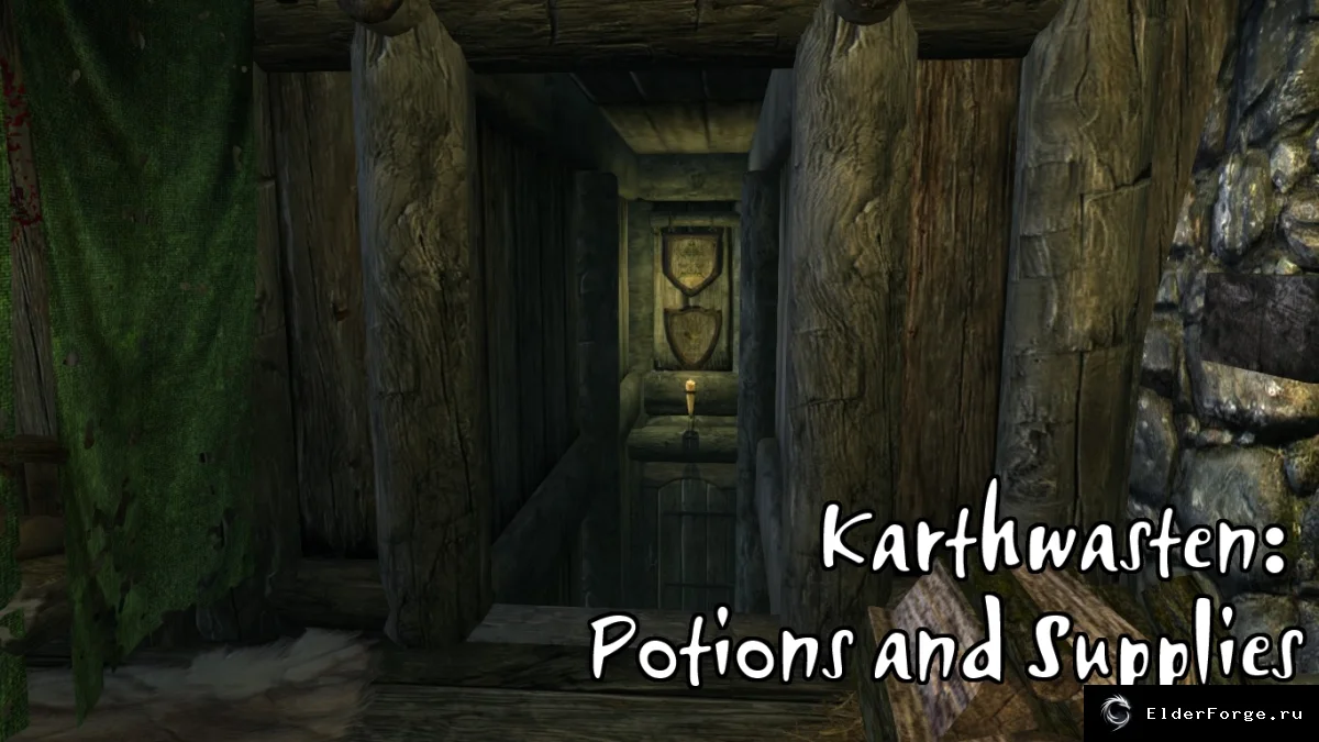 Обложка мода: Торговцы и магазины в малых поселениях Skyrim LE — по всей провинции