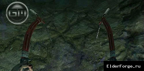 Обложка мода: TR Iceaxe LE — ледоруб Лары Крофт из Tomb Raider для Skyrim LE