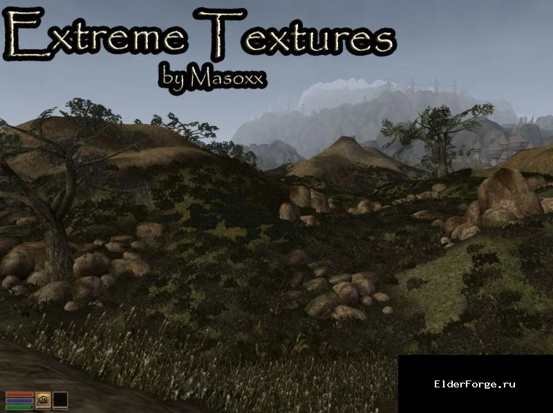 Обложка мода: Травяной рендер для Morrowind: улучшенные луга и берега