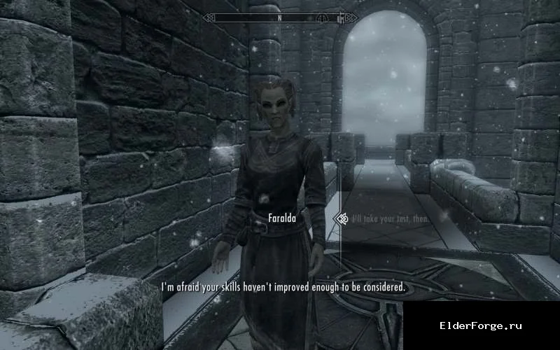 Обложка мода: Требования для вступления в Коллегию Винтерхолда (Skyrim SE/AE) – гибкая настройка навыков
