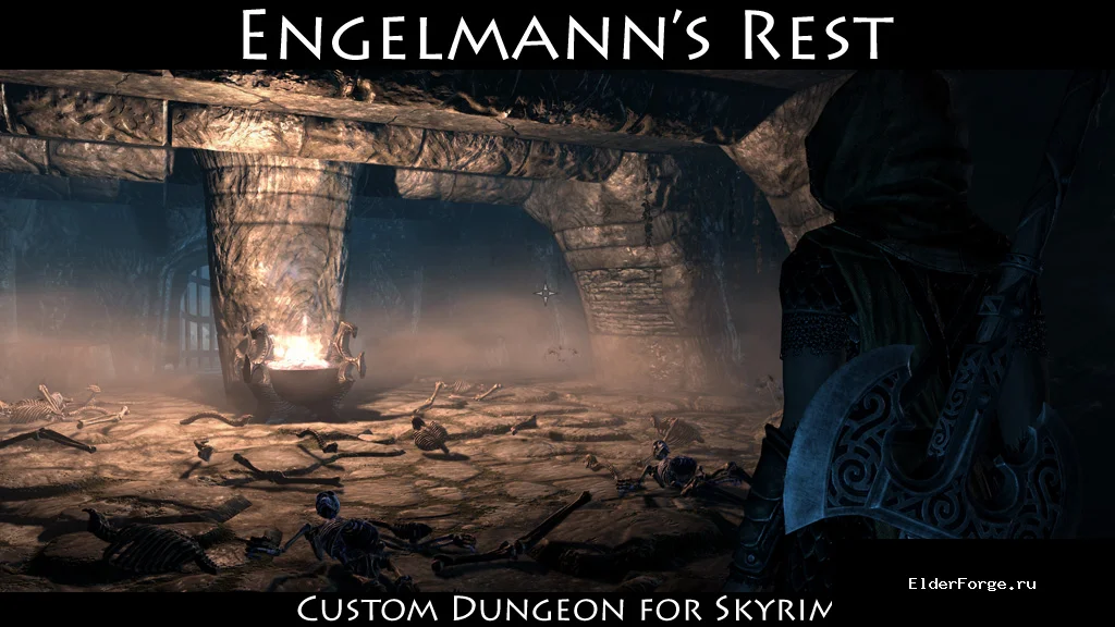 Обложка мода: Три уникальных подземелья от PredragPesiс для Skyrim SE