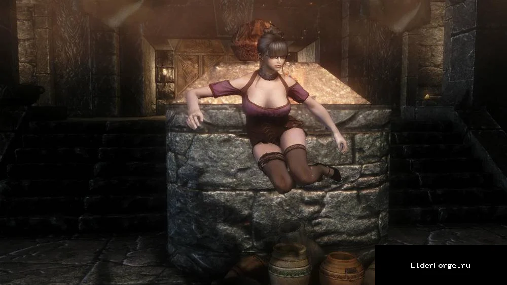 Обложка мода: Трюковой прыжок LE — Trick Jump, подгибание ног в прыжке в Skyrim