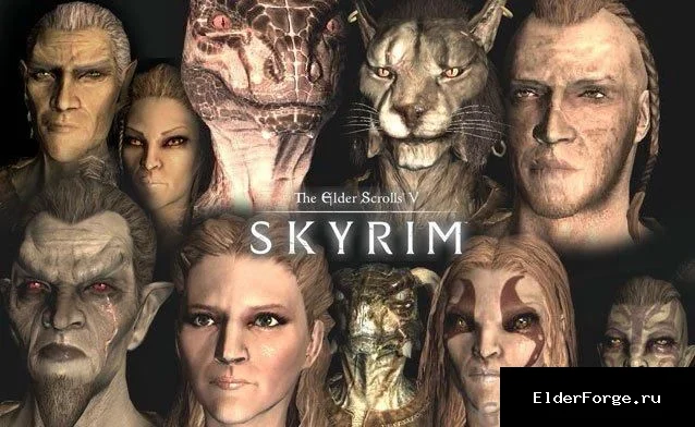 Обложка мода: Triumph – новые атрибуты рас для Skyrim SE