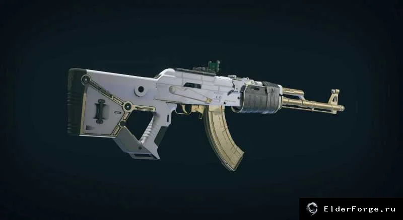Обложка мода: True Space AK – стилизованный космический АК‑47 для Starfield