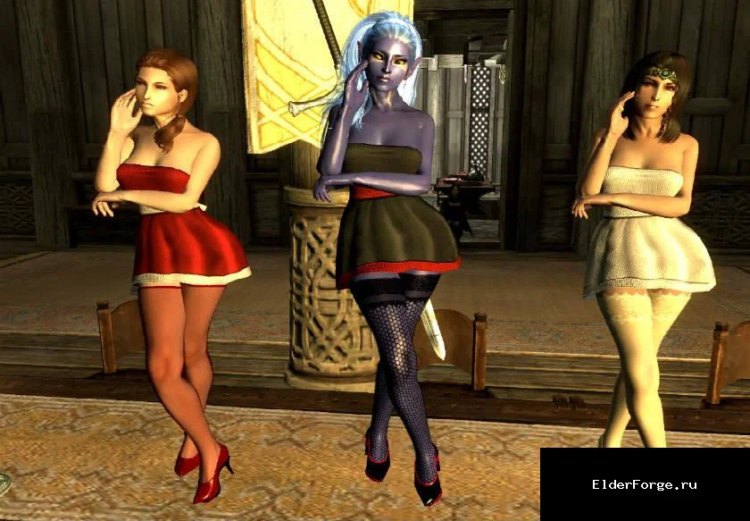 Обложка мода: Туфли и чулки — Newmiller High Heels and Stockings LE