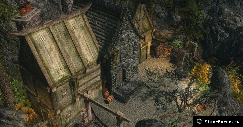 Обложка мода: Туманный пик — живописное пристанище в Skyrim Legendary Edition