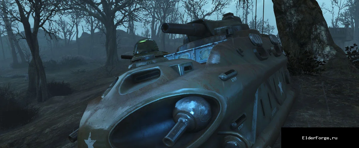 Обложка мода: Турели БТР и защитные купола для поселений в Fallout 4