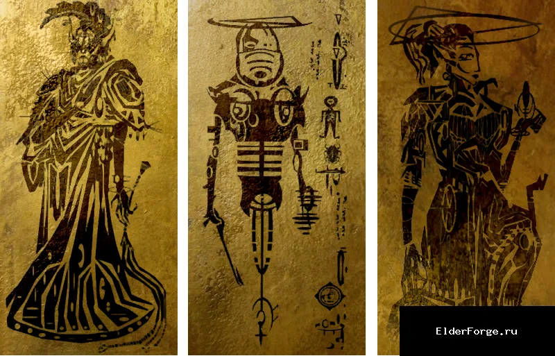 Обложка мода: Твои Духи — Лорды: Улучшенные текстуры святых в Morrowind
