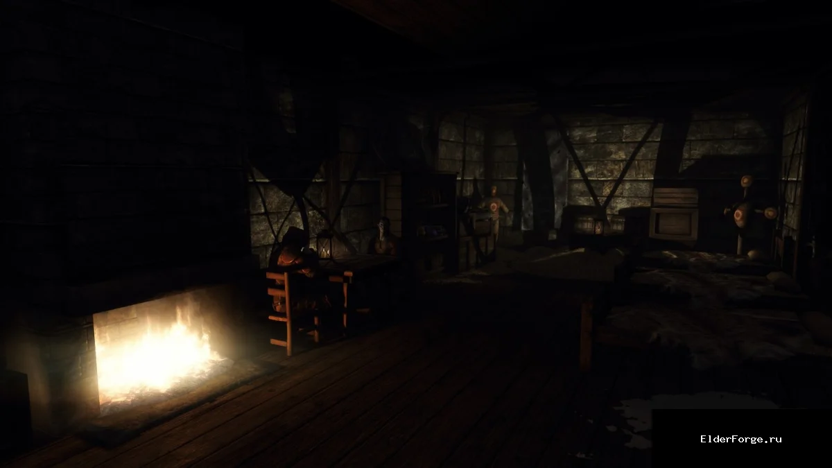 Обложка мода: Убежища преступников в городах Skyrim SE – тайные прибежища для воров