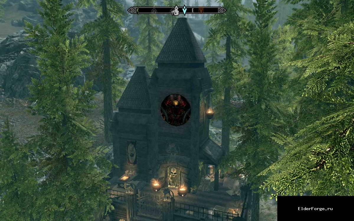 Обложка мода: Убежище ассасина — скрытый дом в Skyrim SE и AE