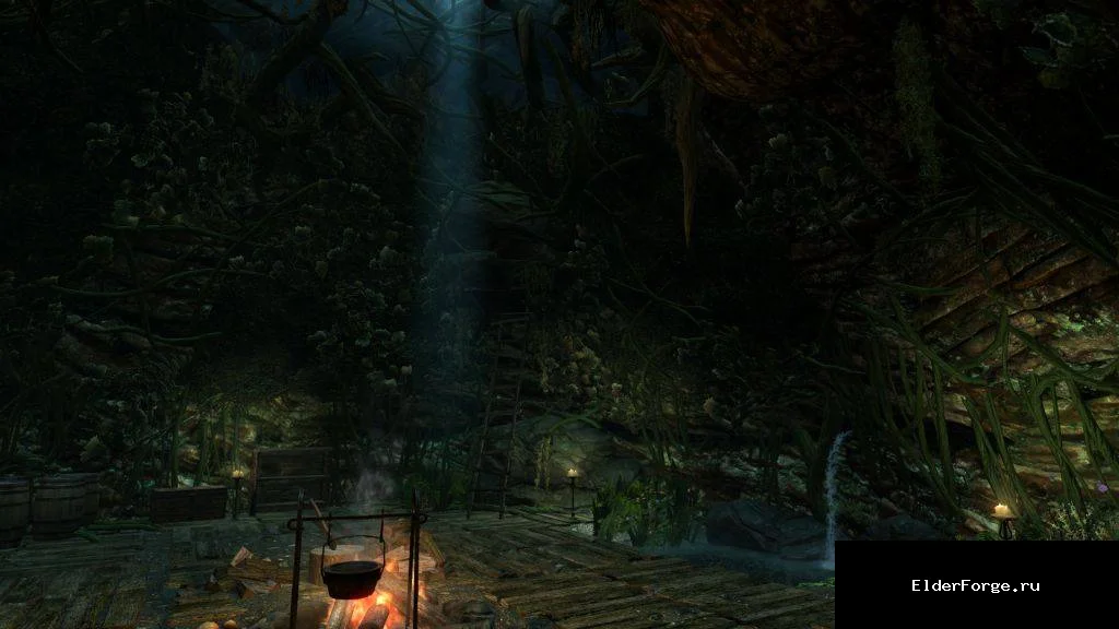 Обложка мода: Убежище у Ривервуда – новое место для отдыха в Skyrim Legendary Edition