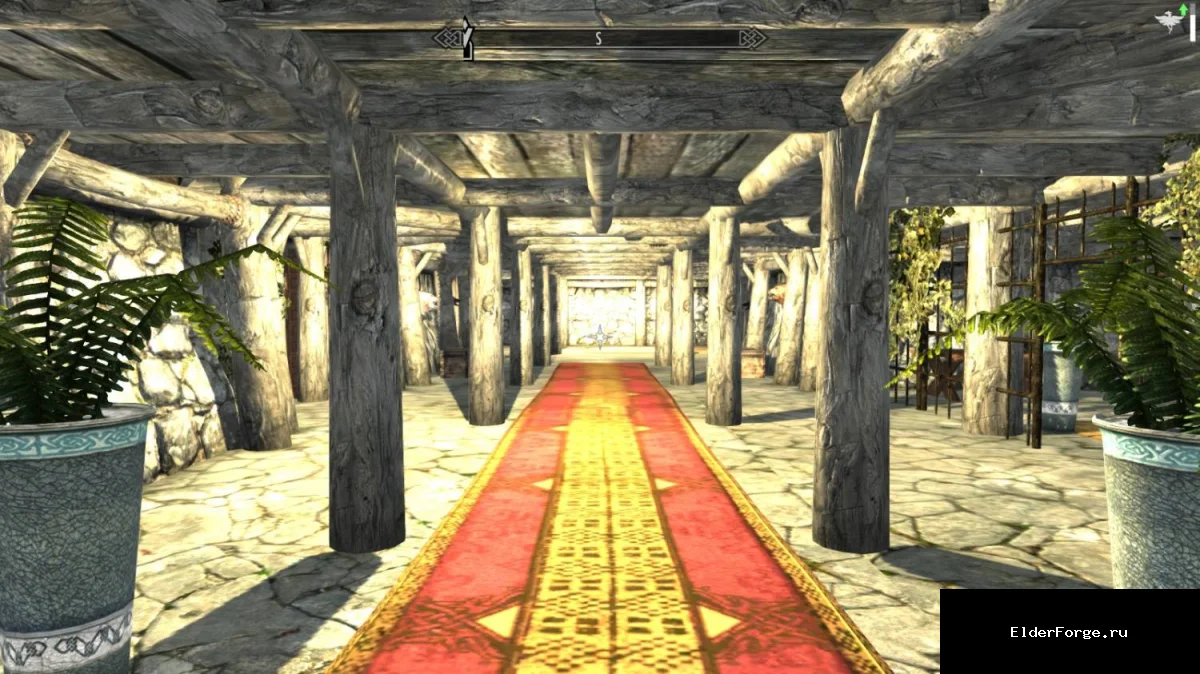 Обложка мода: Убежище Вайтрана для Skyrim LE – просторный дом в стенах Вайтрана