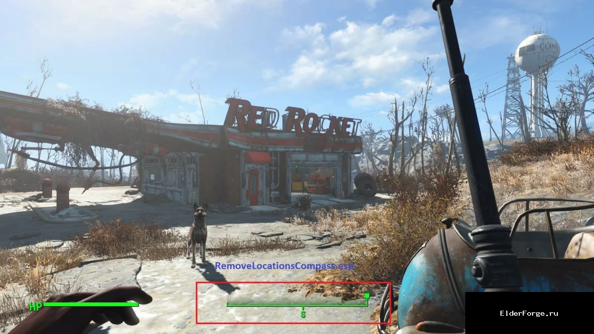 Обложка мода: Удаление всех маркеров с компаса в Fallout 4