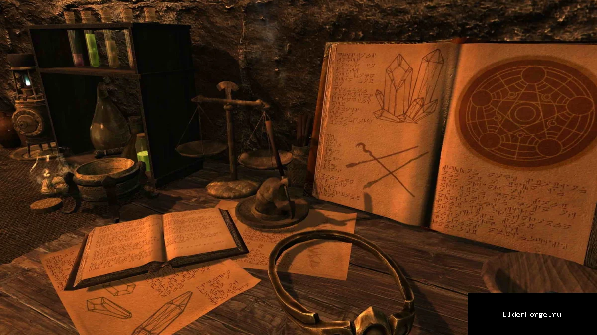 Обложка мода: Уголок искателя приключений – персональный дом в Skyrim SE‑AE