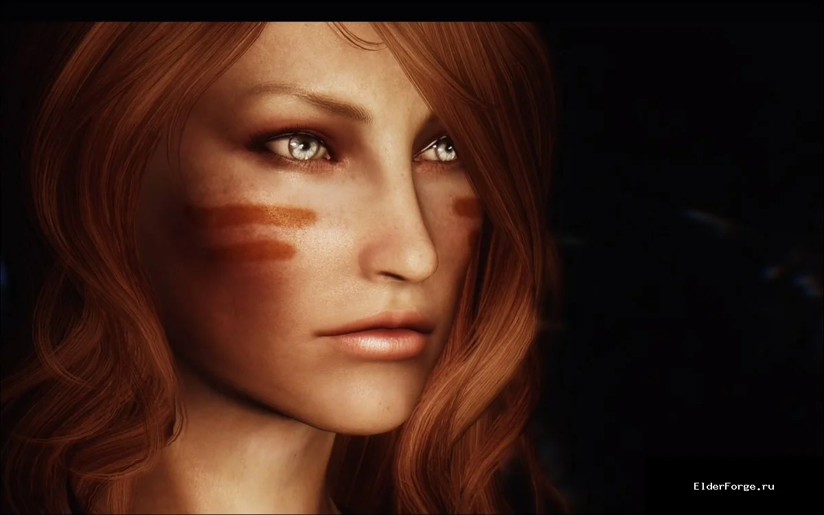 Обложка мода: Улучшенные губы и глаза для зрелых женщин в Skyrim LE – HD патч
