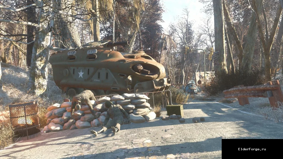 Обложка мода: Улучшенный постапокалиптический мир для Fallout 4 – больше атмосферы