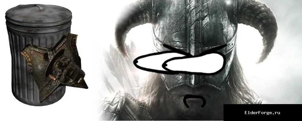 Обложка мода: Улучшенный железный сет для Skyrim SE – +10 к броне и урону