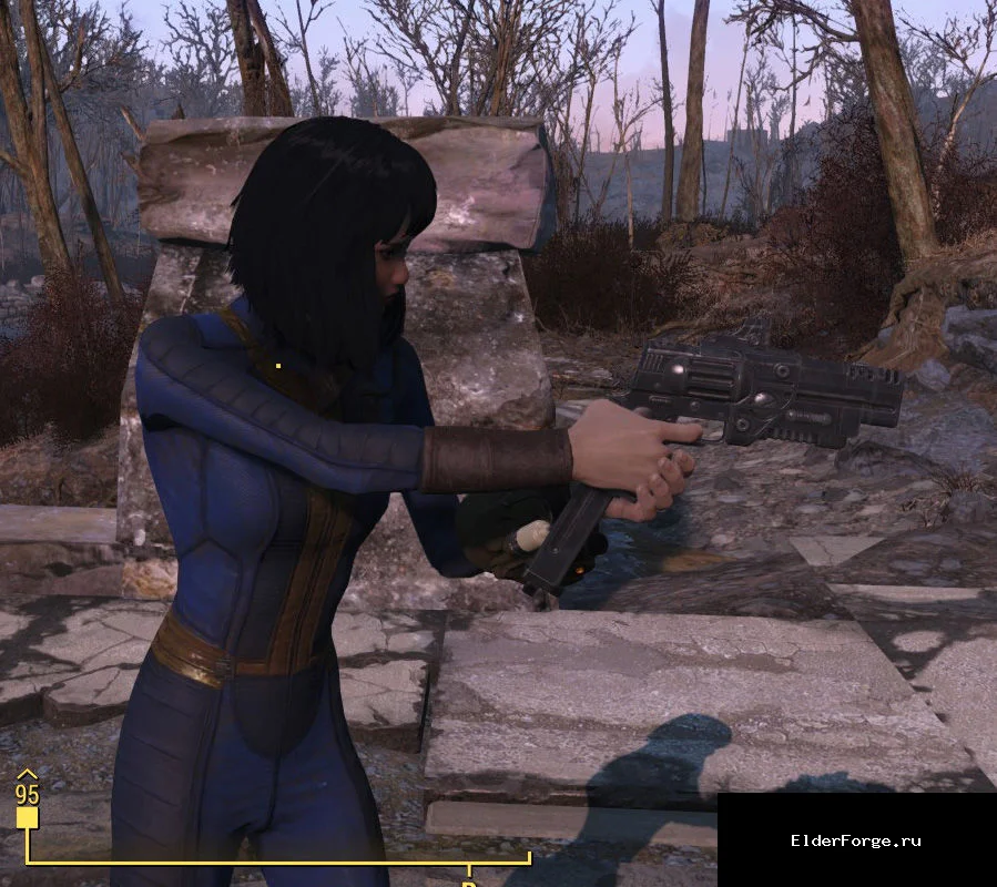Обложка мода: Уменьшенный классический 10‑мм пистолет для Fallout 4 (Creation Club)