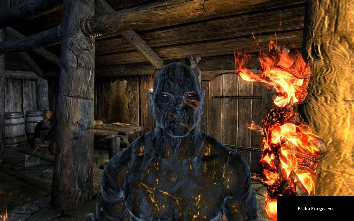 Обложка мода: Уникальные визуальные эффекты защитных заклинаний для Skyrim LE