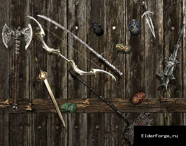 Обложка мода: Уникальные зачарования — переработка LE в Skyrim