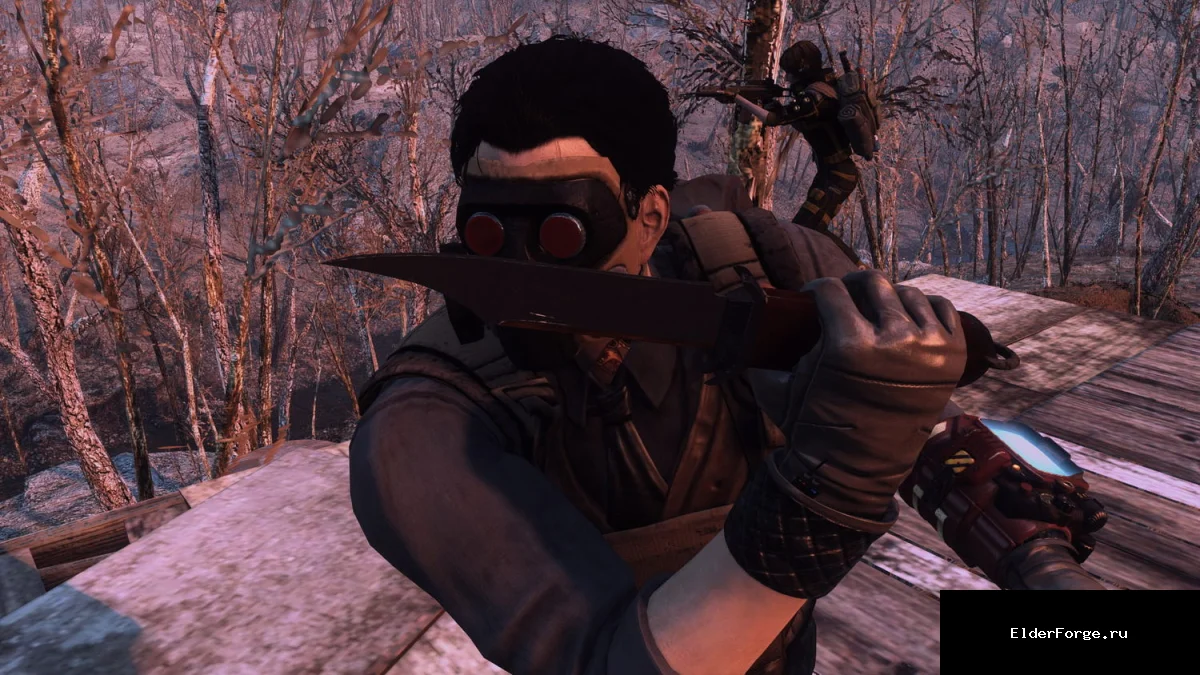 Обложка мода: Уникальный кинжал «Странный нож» для Fallout 4 – повышенный урон и скорость