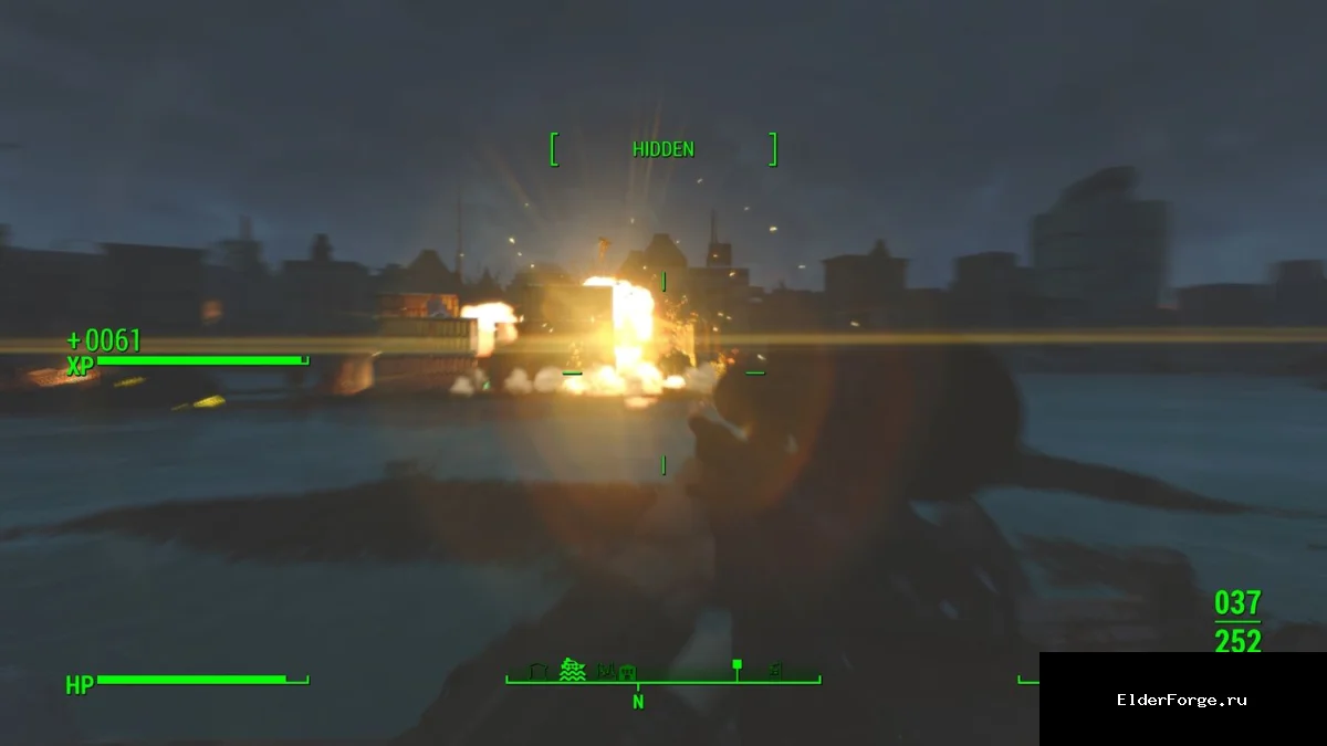 Обложка мода: Усиленный ядерный взрыв в Fallout 4 – десятикратный урон и двойной радиус
