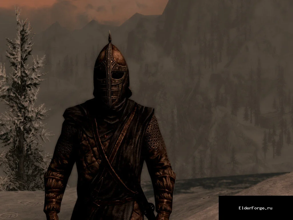 Обложка мода: Утеплённая броня Братьев Бури для Skyrim Legendary Edition – тёплая защита без компромиссов
