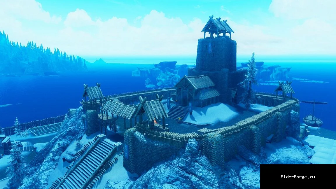 Обложка мода: Утгард – станьте властелином нового города в Skyrim Legendary Edition
