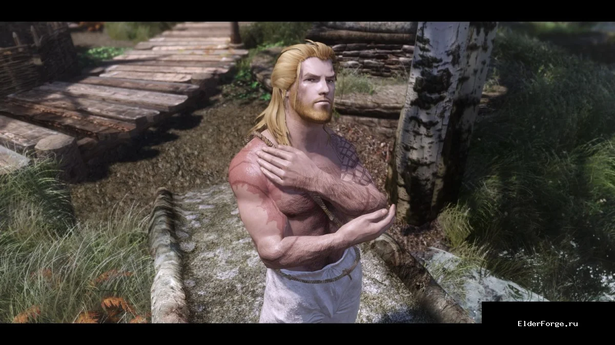 Обложка мода: Утред — новый спутник с уникальным снаряжением для Skyrim Legendary Edition