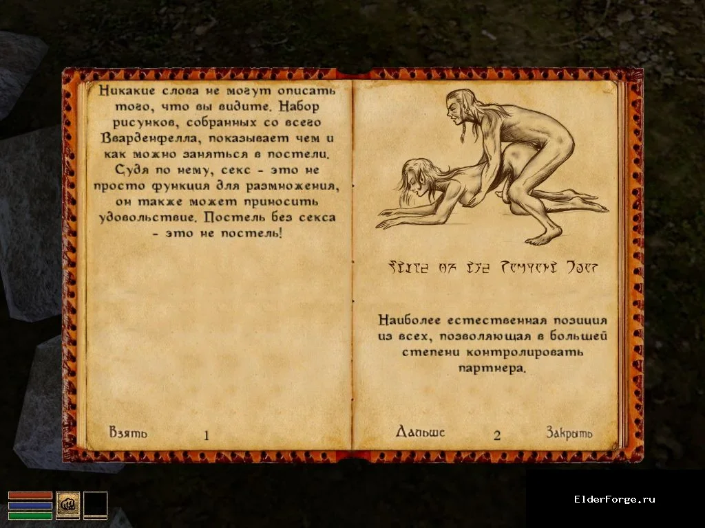 Обложка мода: В постели с Боэтой — эротическая книга для Morrowind