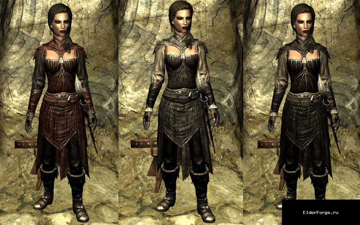 Обложка мода: Вампирская броня для Skyrim LE – заменитель оригинального с DLC