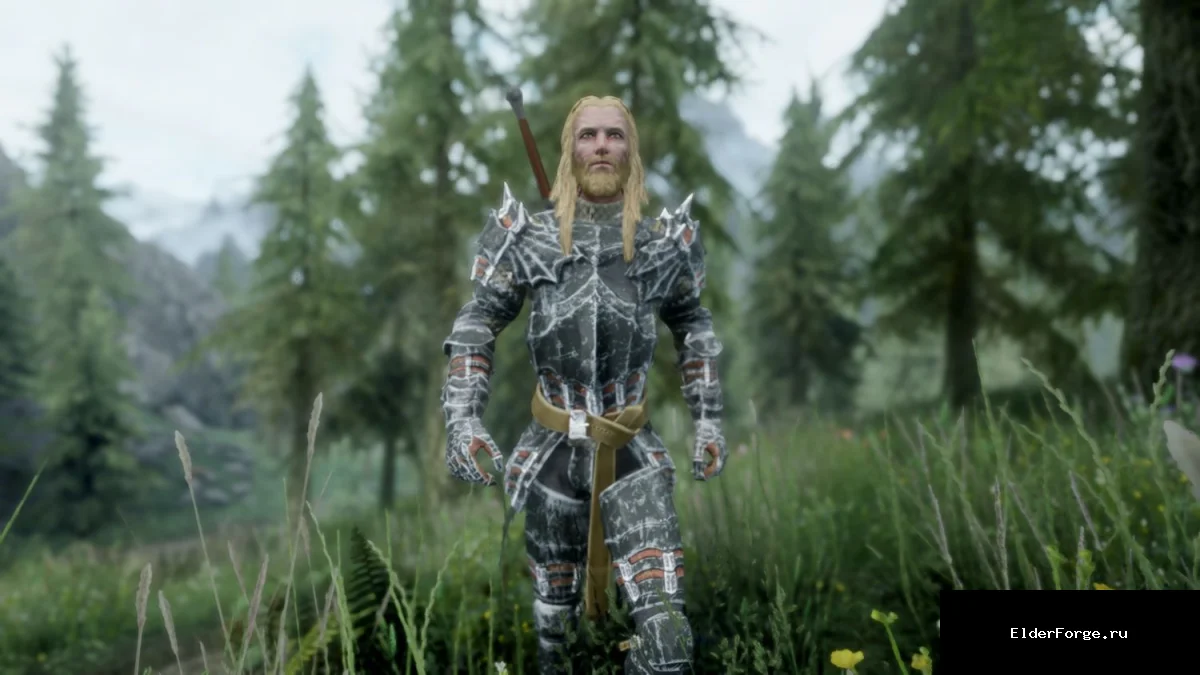 Обложка мода: Вампирский набор брони Лорда для Skyrim Legendary Edition – мрачный стиль и мощь
