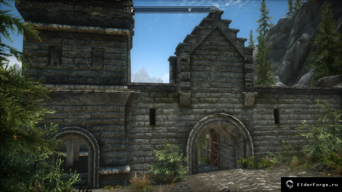 Обложка мода: Параллакс ландшафта и архитектуры Vanilla Complex Parallax Series для Skyrim SE-AE