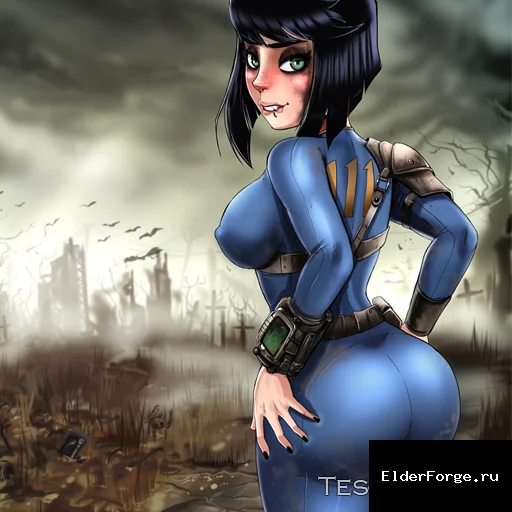 Обложка мода: Vault Meat Paintings – новые фан-арт картины для Fallout 4
