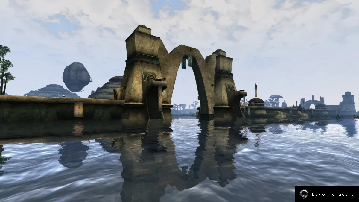 Обложка мода: Великая морская стена Вивека — новая защита в Morrowind