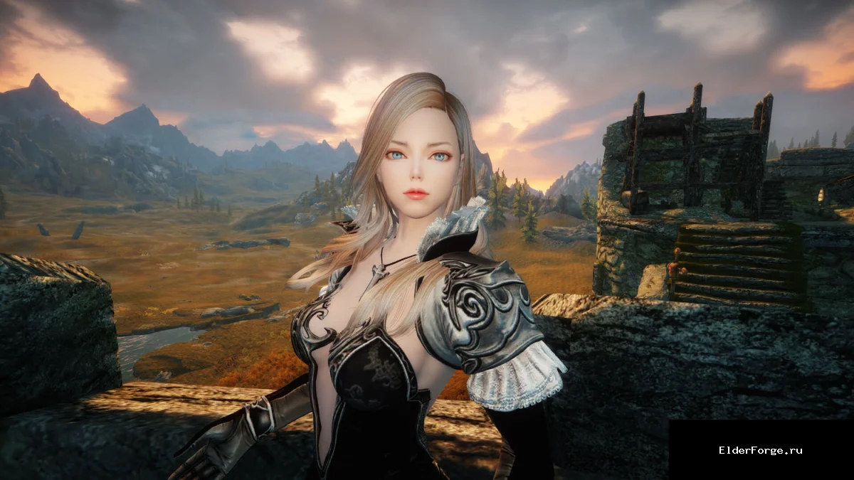 Обложка мода: Веста – мощный маг разрушения в Skyrim Legendary Edition