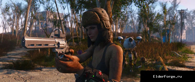 Обложка мода: Видимые прически под шапками в Fallout 4 – Hair Under Hats