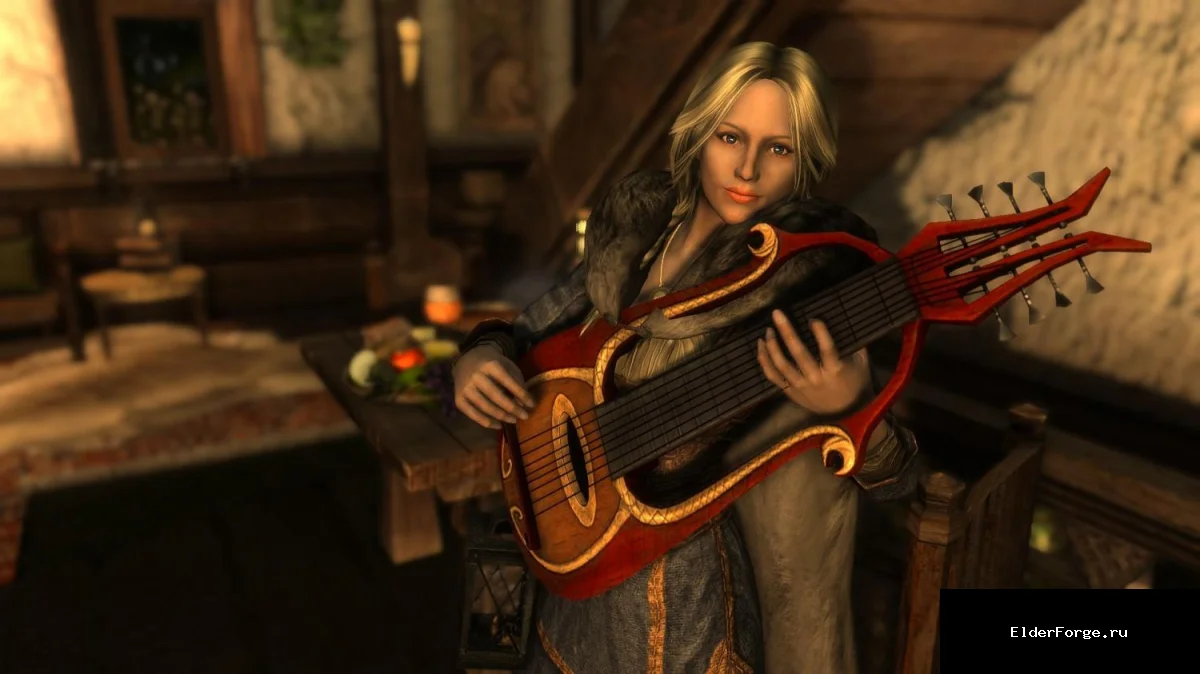 Обложка мода: Вилья — новый компаньон с квестами для Skyrim Legendary Edition