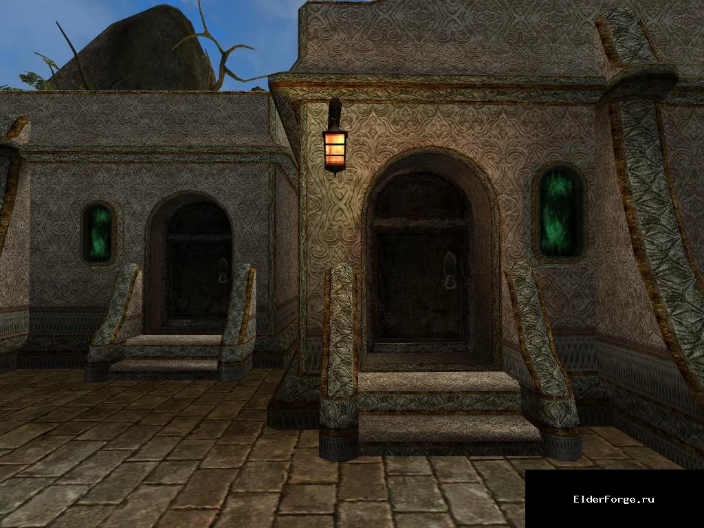 Обложка мода: Витиеватый стиль архитектуры Хлаалу для Morrowind – яркие ретекстуры