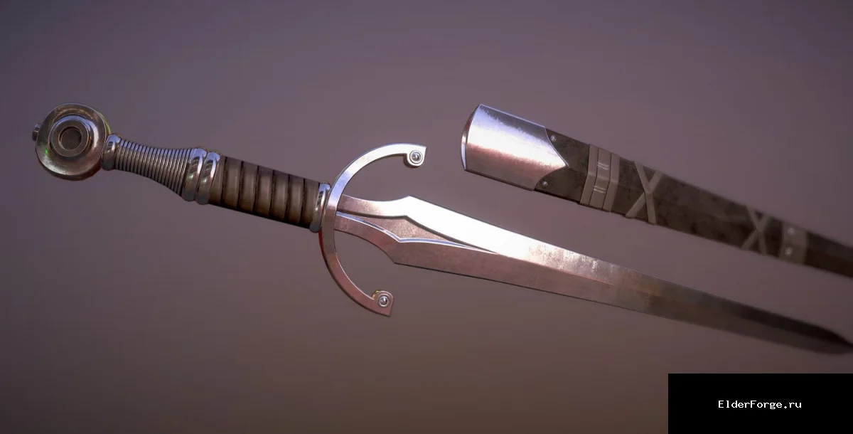 Обложка мода: Voam Sword – качественный меч для Skyrim LE (одноручный и двуручный)