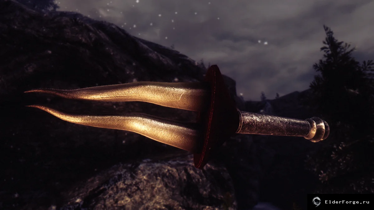 Обложка мода: Волчья погибель — кинжал из Runescape для Skyrim LE