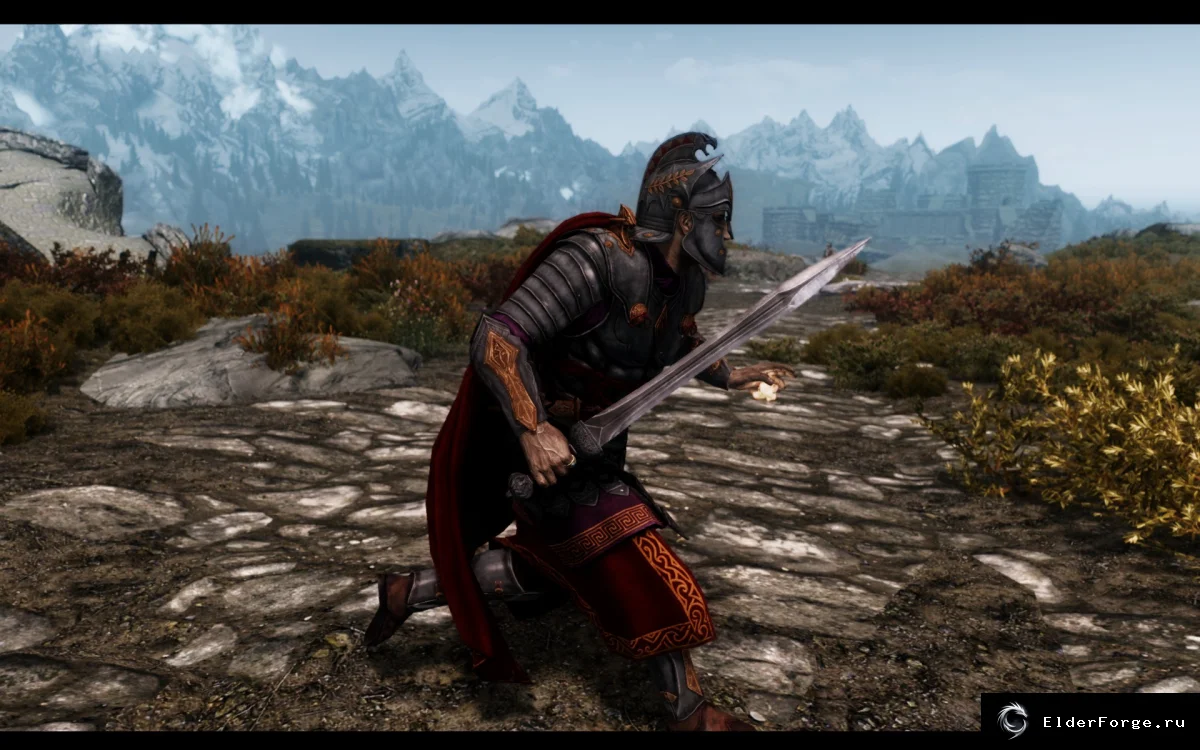 Обложка мода: Воля императора — новые имперские доспехи и оружие для Skyrim LE