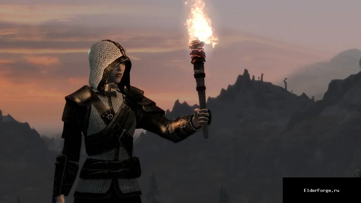 Обложка мода: Воровская броня авангарда для Skyrim LE – стильный набор брони