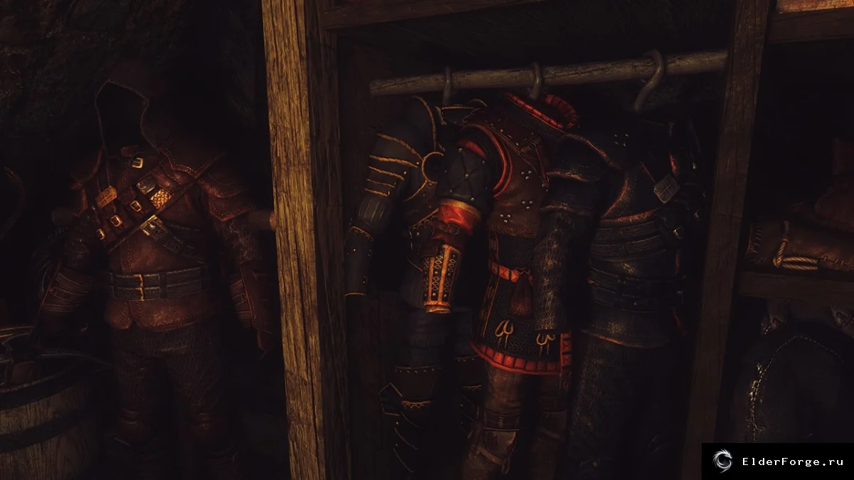 Обложка мода: Воровской дом на Рифтенском канале — логово разбойников, Skyrim LE