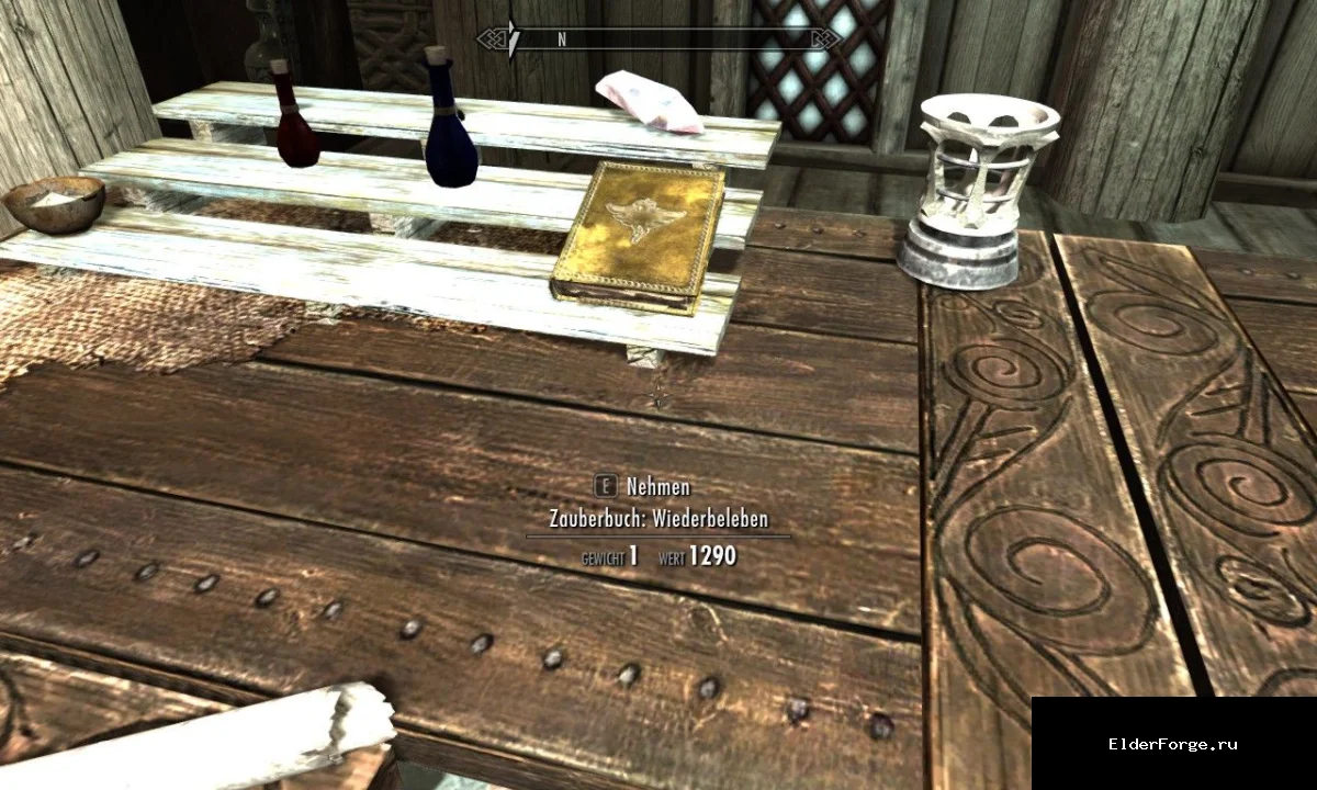 Обложка мода: Воскрешение NPC — заклинание для возрождения персонажей в Skyrim LE