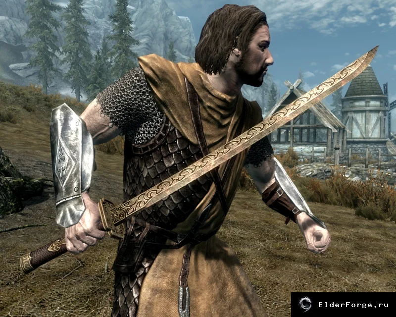 Обложка мода: Возрождённая Золотая Марка — редкие артефакты для Skyrim LE