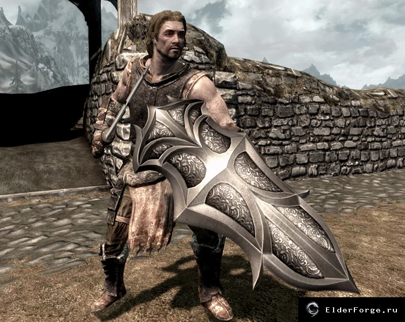 Обложка мода: Возрождённый щит Серая Эгида для Skyrim Legendary Edition