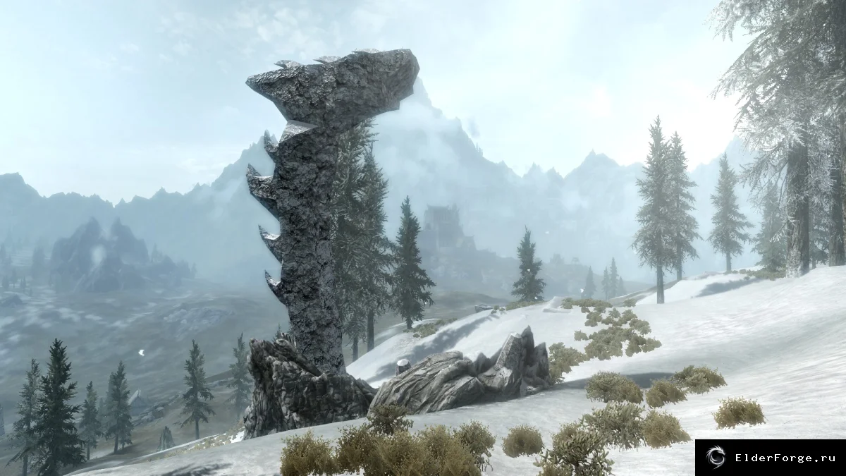 Обложка мода: Врата Обливиона — забытые руины в дикой местности Skyrim LE
